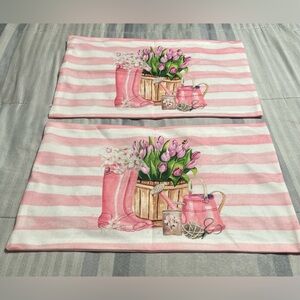 Zipper Pillow Covers Spring Gardening